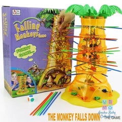 Generic Falling Monkey Toys Tumbling Party & Family Interaction Game Toy For Children 18x18x27cm  - Image 2