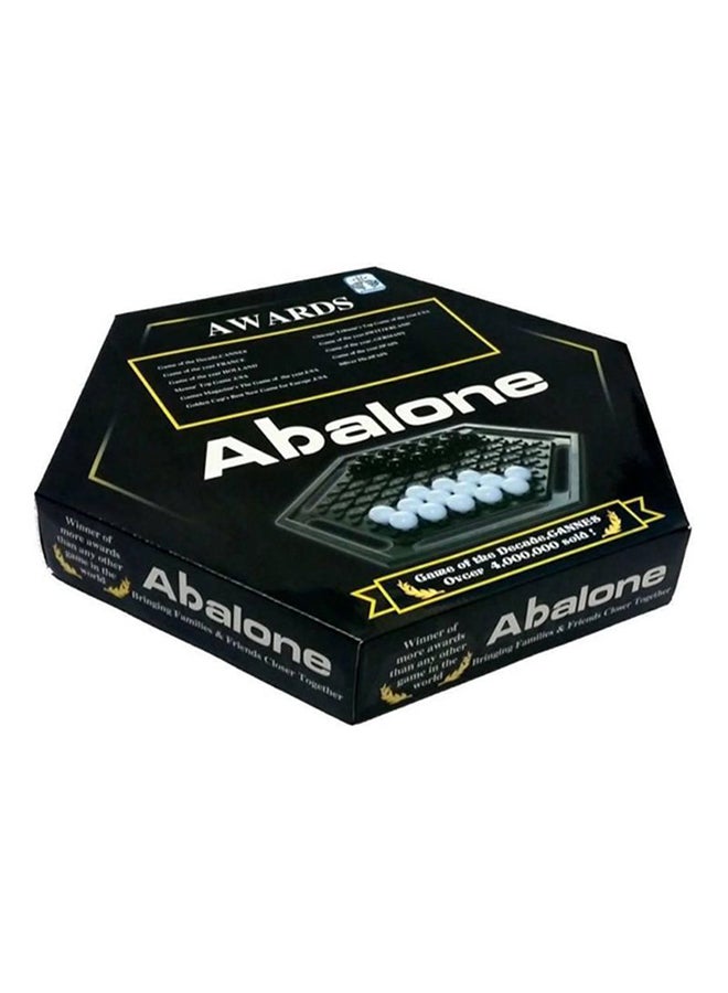Abalone - Highly Strategic Board Game Fun-Filled Activity With Black And White Marbles - Image 1