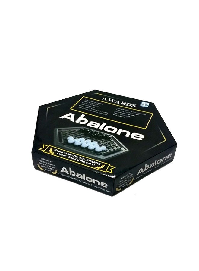 Abalone - Highly Strategic Board Game Fun-Filled Activity With Black And White Marbles - Image 1