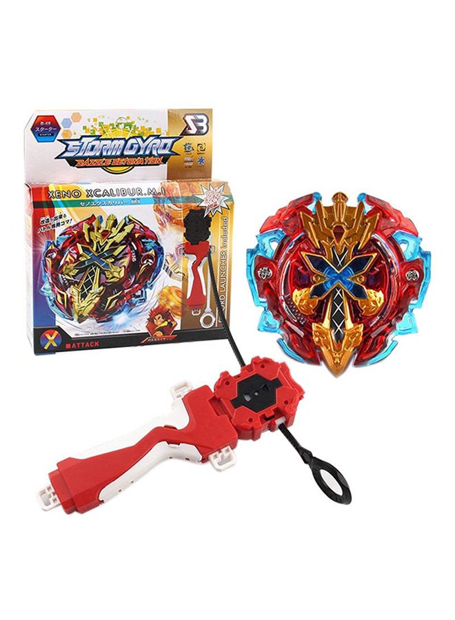 Xeno B-48 Xcalibur.M.I Battling Top With Sword Launcher Starter Set For Kids 17.2x13x5cm - v1636466238/N16885157A_1