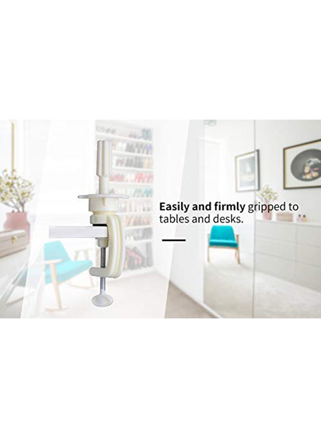Perfehair - Wig Head Tripod Holder White/Silver - Image 1