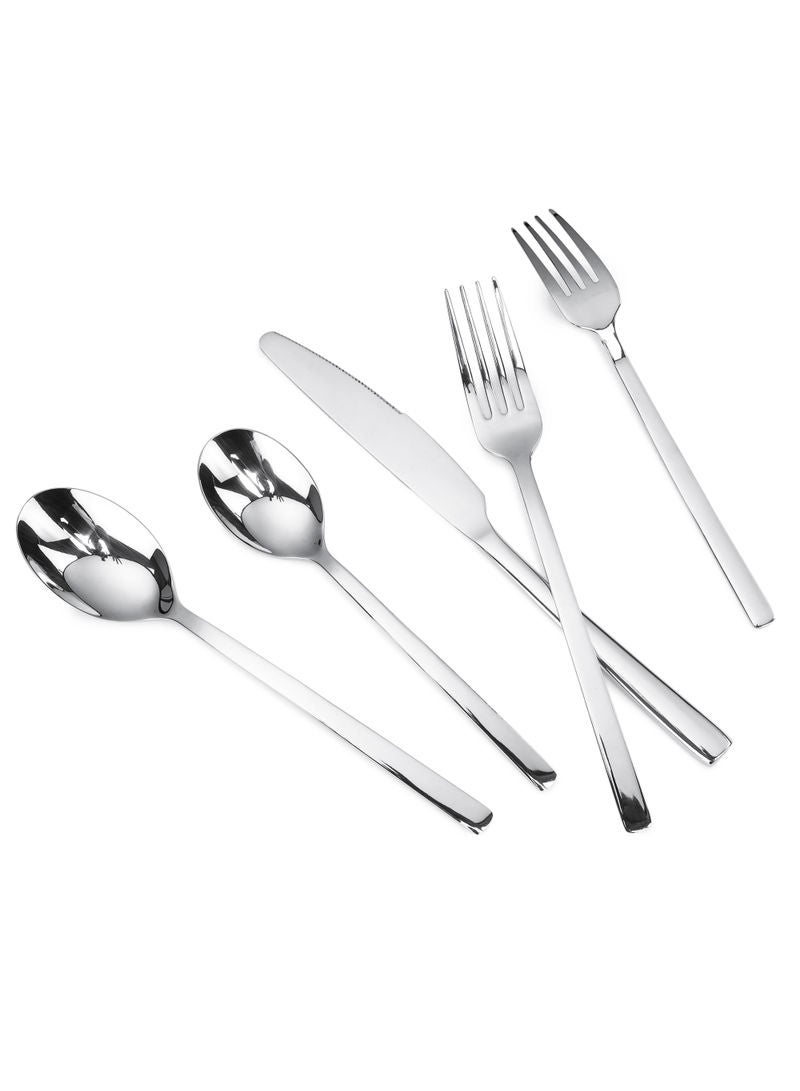 هوم تاون 20-Piece Beacon Flatware Cutlery Set Mirror Finish - Image 1