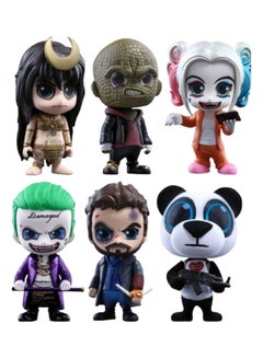 6-Piece Suicide Squad Series 2 Action Figure Set 9.5cm