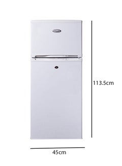 SUPER GENERAL Durable Double Door Refrigerator 415 kW SGR 175H White  - Image 4