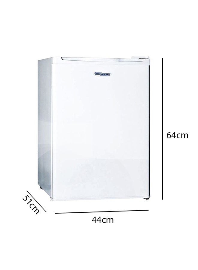 SUPER GENERAL Single Door Refrigerator SGR045H White  - Image 4