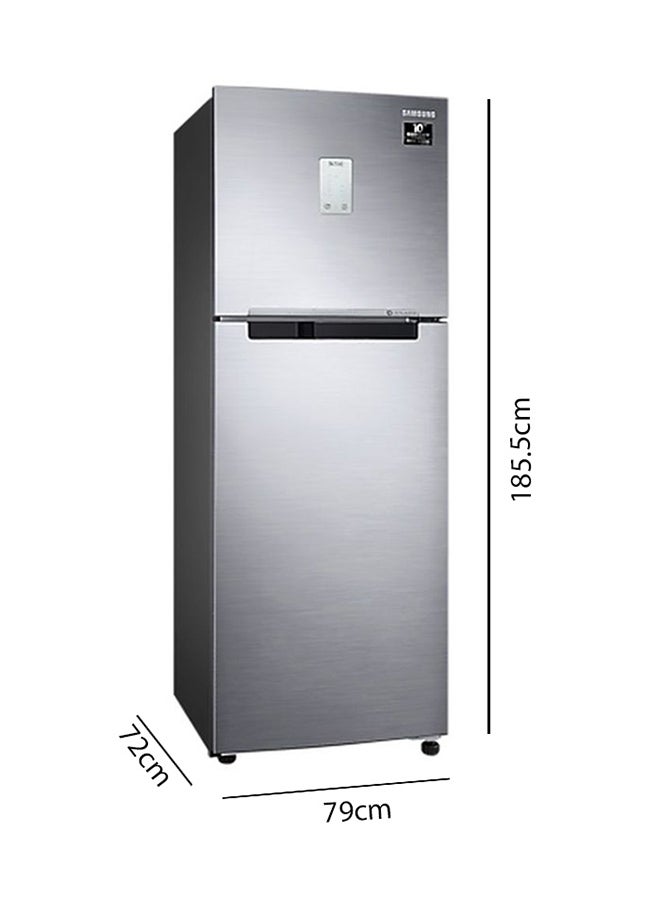 Samsung - 528 Liters Net Capacity, Top Mount Double Door Refrigerator Freezer With Twin Cooling Plus (RT53K6000S8) Stainless Steel RT75K6000S8 Silver - Image 1