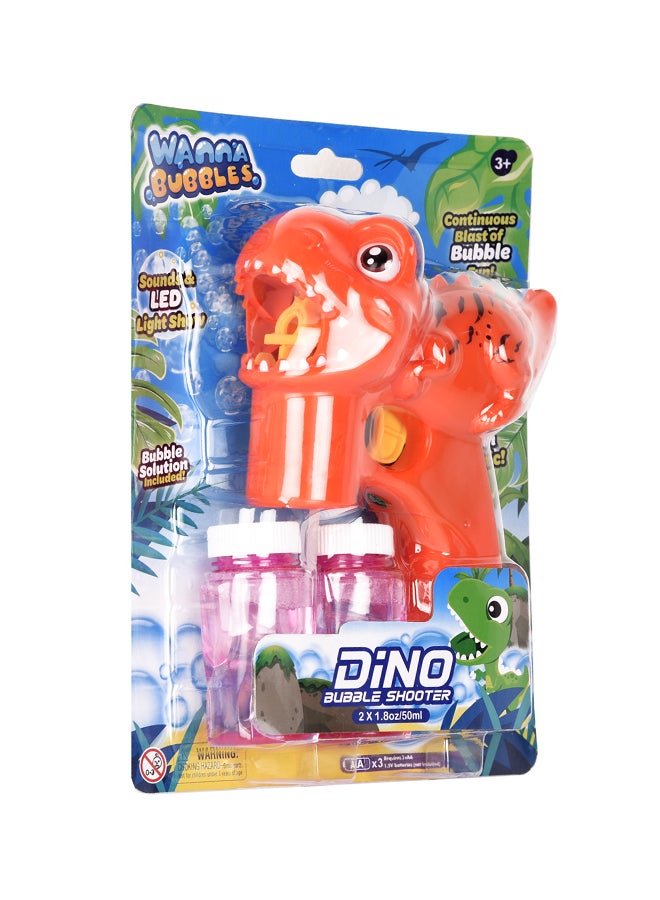 WANNA BUBBLES - Dino Bubble Shooter Assorted 50ml - Image 1