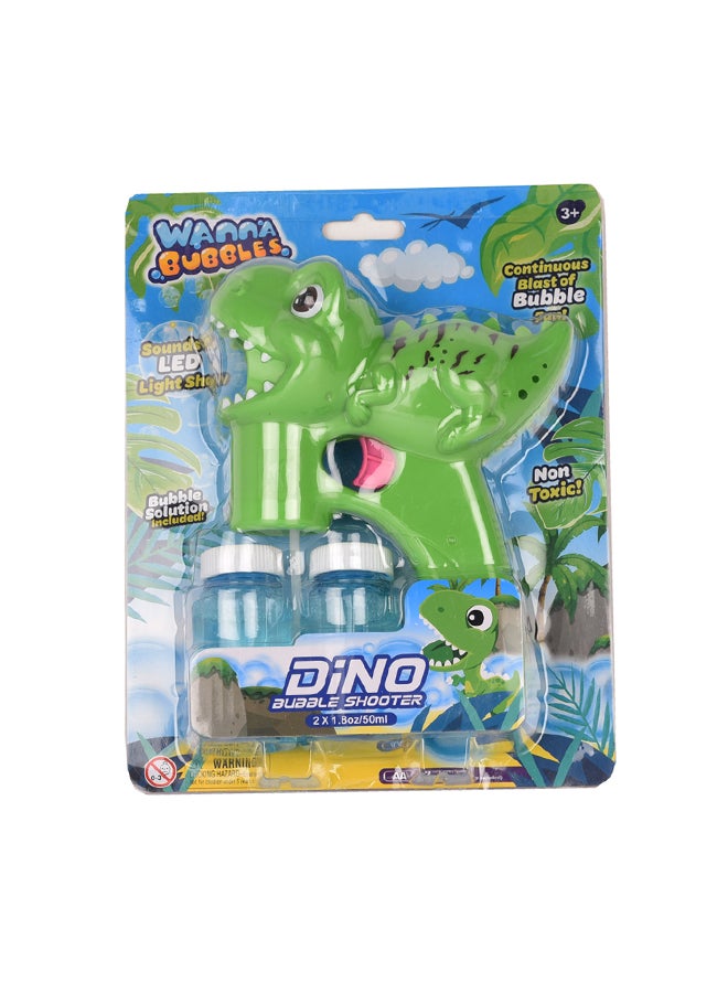 WANNA BUBBLES - Dino Bubble Shooter Assorted 50ml - Image 1
