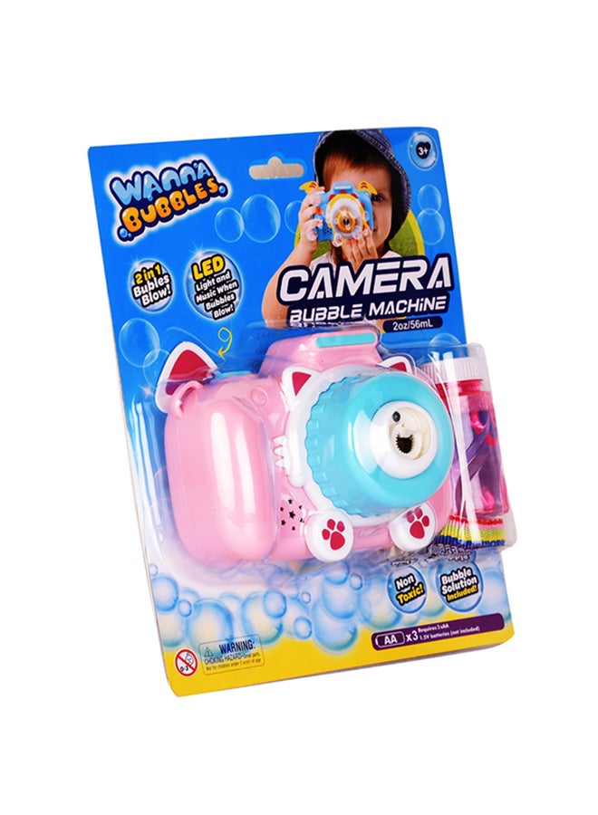 2 In 1 Bubbles Blow With LED And Music