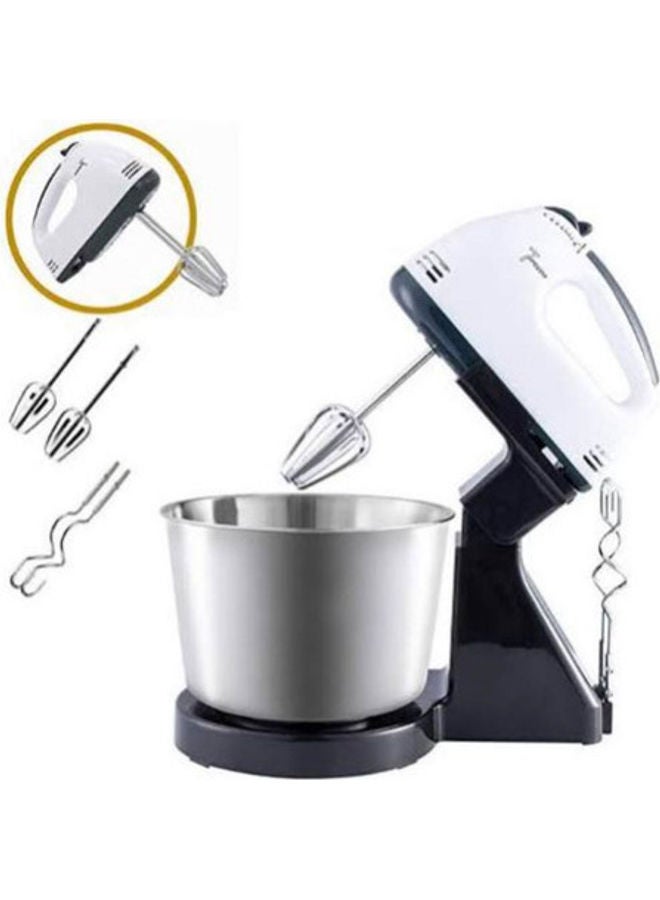 7 Speed Control Electric Mixer 1 L 150 W BT-777-HM White - Image 1