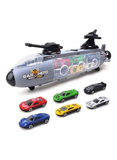MissTiara 7 Piece Submarine Car Toy Set 53x10cm  - Image 1
