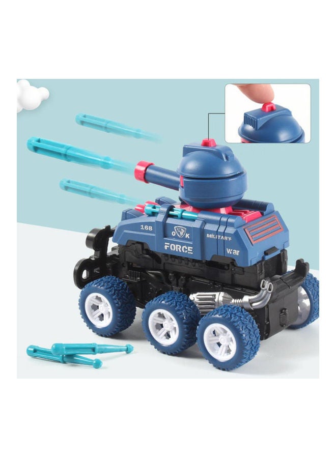 MissTiara 3 Piece Pull Back Deformation Cars Vehicles Set 12x8cm  - Image 5
