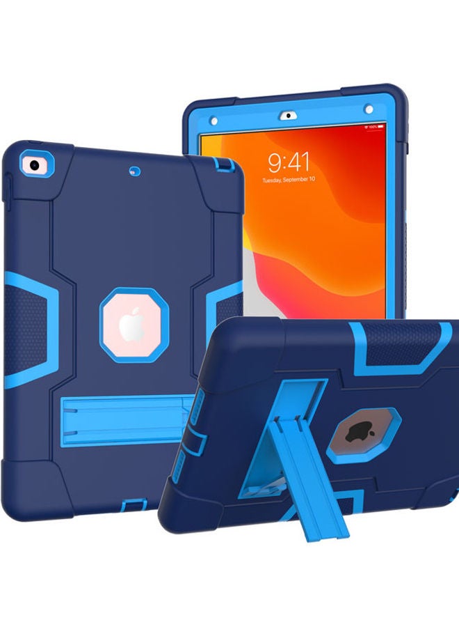 Rock Pow Protective Case Cover For Apple iPad 10.2 inch 2021/2020/2019(9th/8th/7th) Gen Navy Blue - Image 1