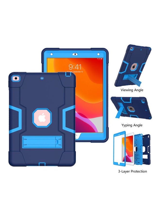 Rock Pow Protective Case Cover For Apple iPad 10.2 inch 2021/2020/2019(9th/8th/7th) Gen Navy Blue - Image 5