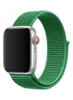 Sport Loop Nylon Band for Apple Watch Series 7/6/SE/5/4/3/2/1/ 42/44/45mm Green