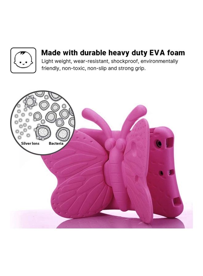 Rock Pow EVA Foam Wings Kid-Proof Rugged Bumper Case for iPad 7th 8th Gen 10.2/10.5 inch light pink - Image 5