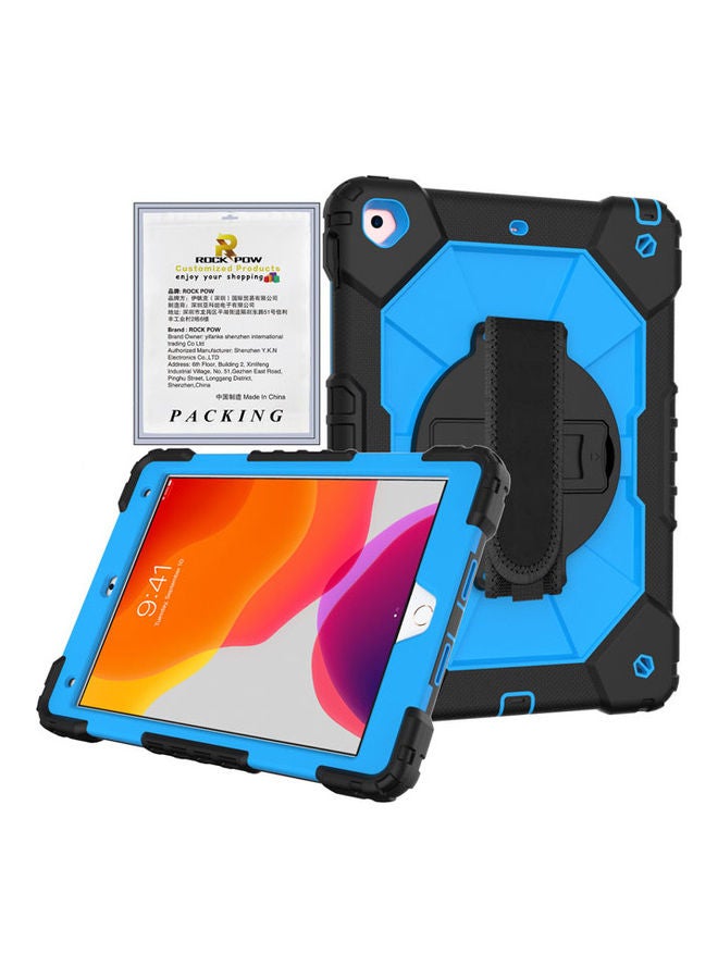 Rock Pow Protective Case Cover For Apple iPad 10.2 inch 2021/2020/2019(9th/8th/7th) Gen Black/Blue - Image 1