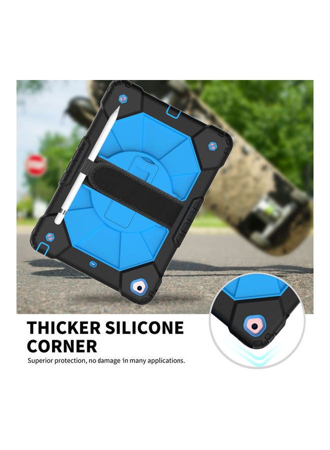 Rock Pow Protective Case Cover For Apple iPad 10.2 inch 2021/2020/2019(9th/8th/7th) Gen Black/Blue - Image 5