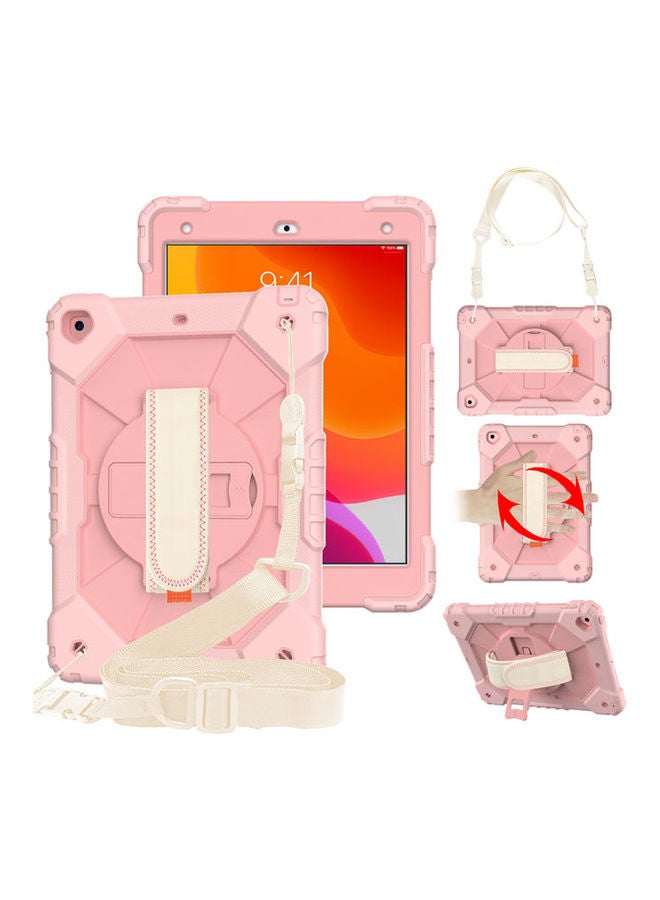 Rock Pow Protective Case Cover For Apple iPad 10.2 inch 2021/2020/2019(9th/8th/7th) Gen Rose Gold - Image 3