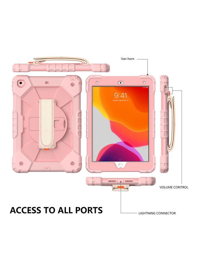 Rock Pow Protective Case Cover For Apple iPad 10.2 inch 2021/2020/2019(9th/8th/7th) Gen Rose Gold - Image 4