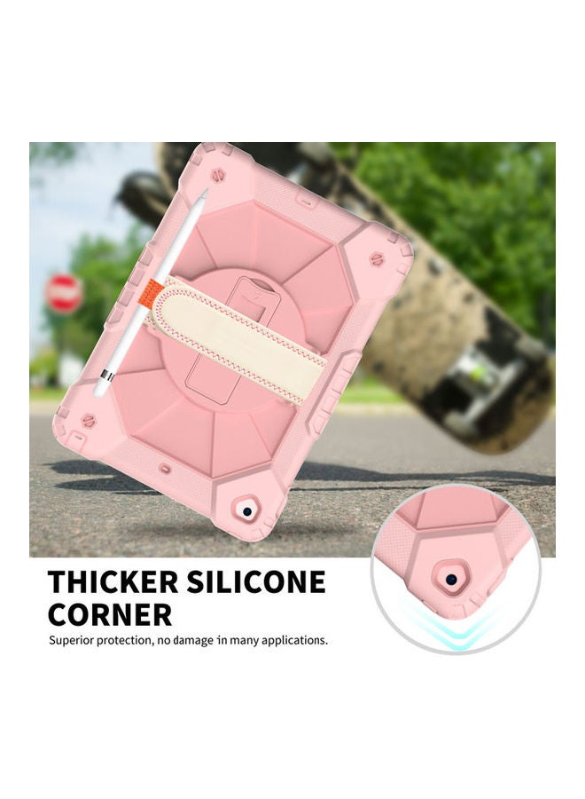 Rock Pow Protective Case Cover For Apple iPad 10.2 inch 2021/2020/2019(9th/8th/7th) Gen Rose Gold - Image 5