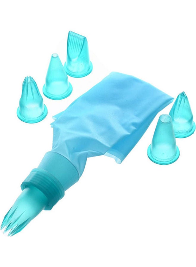 BAICHU Cream Bag Turquoise 18.8x1cm 