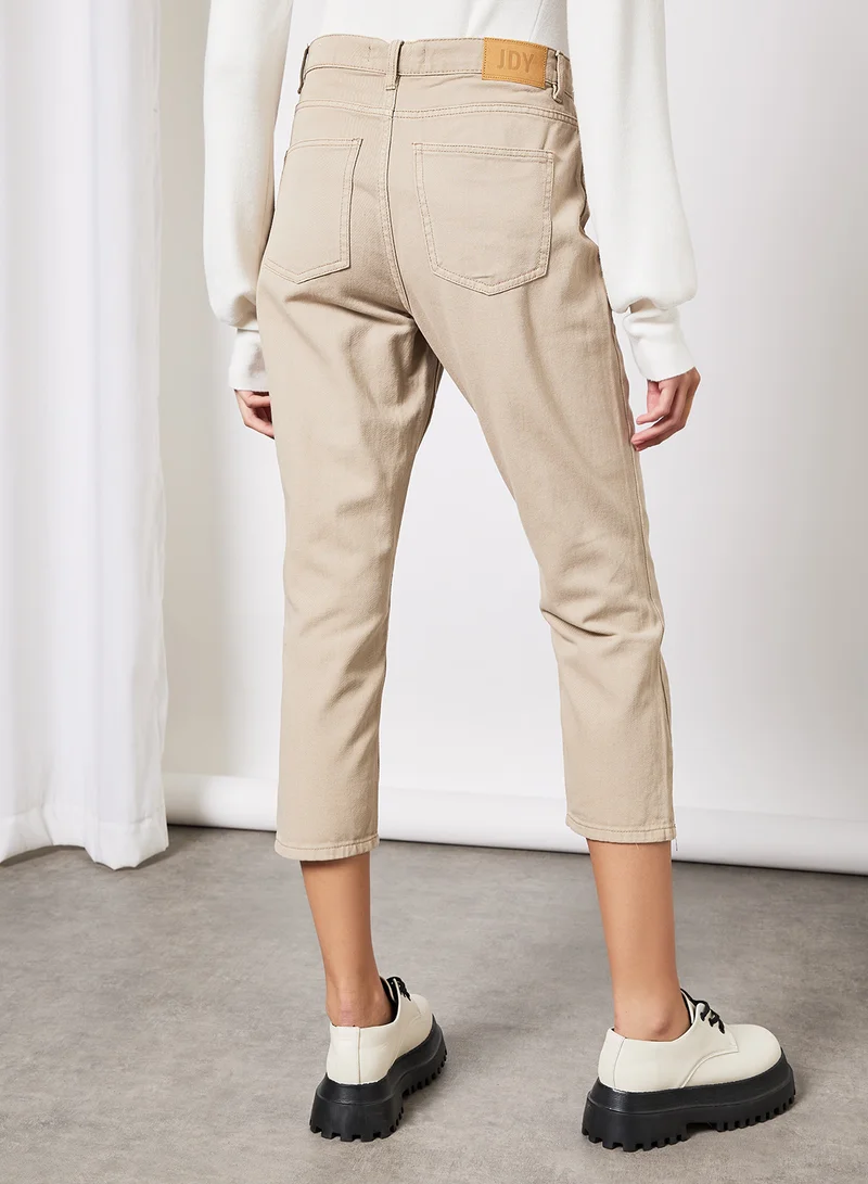 Jacqueline de Yong Cropped Straight Pants