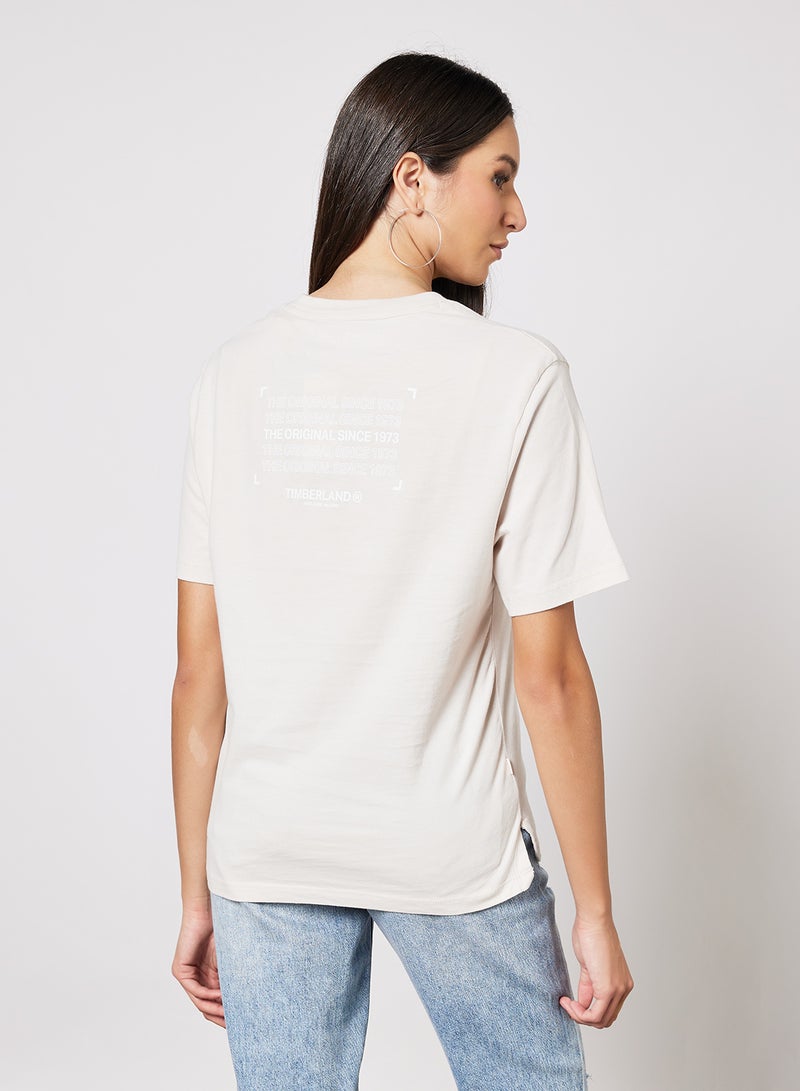 Timberland Progressive Utility Logo T-Shirt White  - Image 3