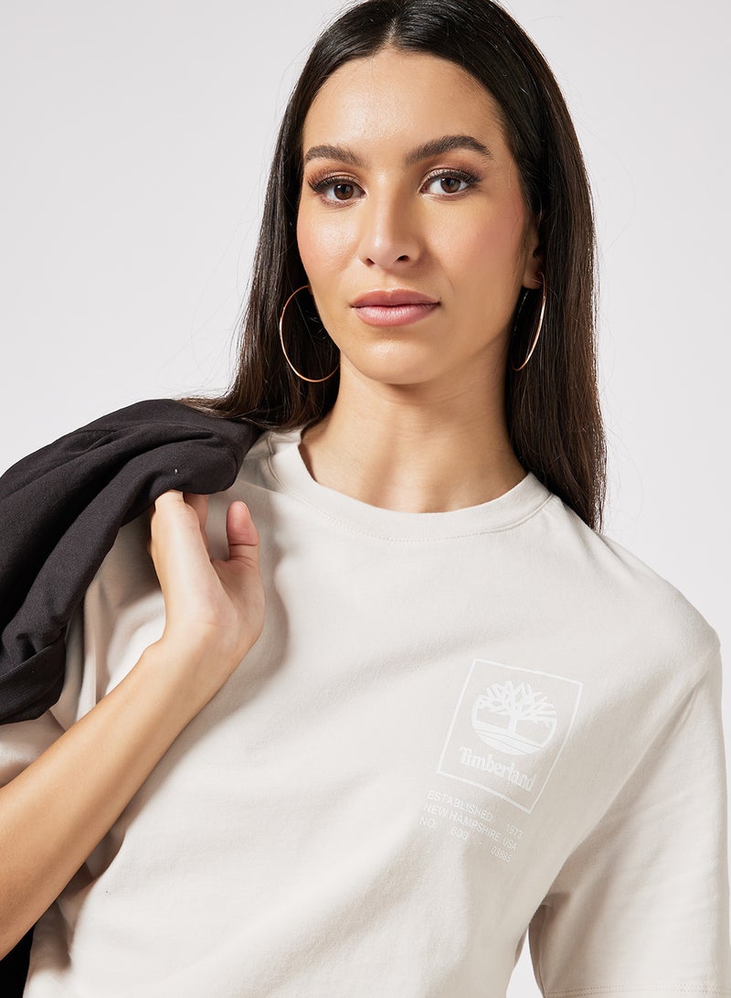 Timberland Progressive Utility Logo T-Shirt White  - Image 4
