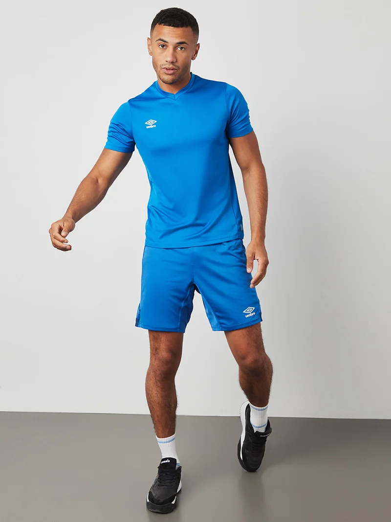 umbro V-Neck Slim Fit Training Jersey Blue