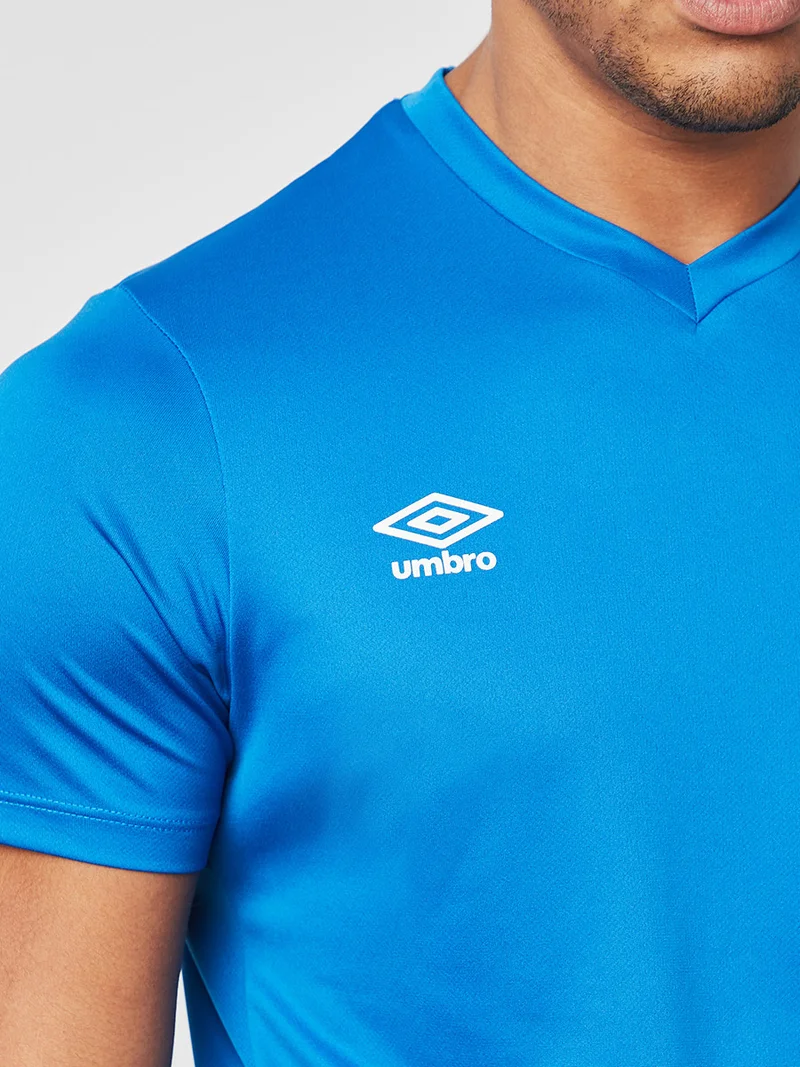 umbro V-Neck Slim Fit Training Jersey Blue