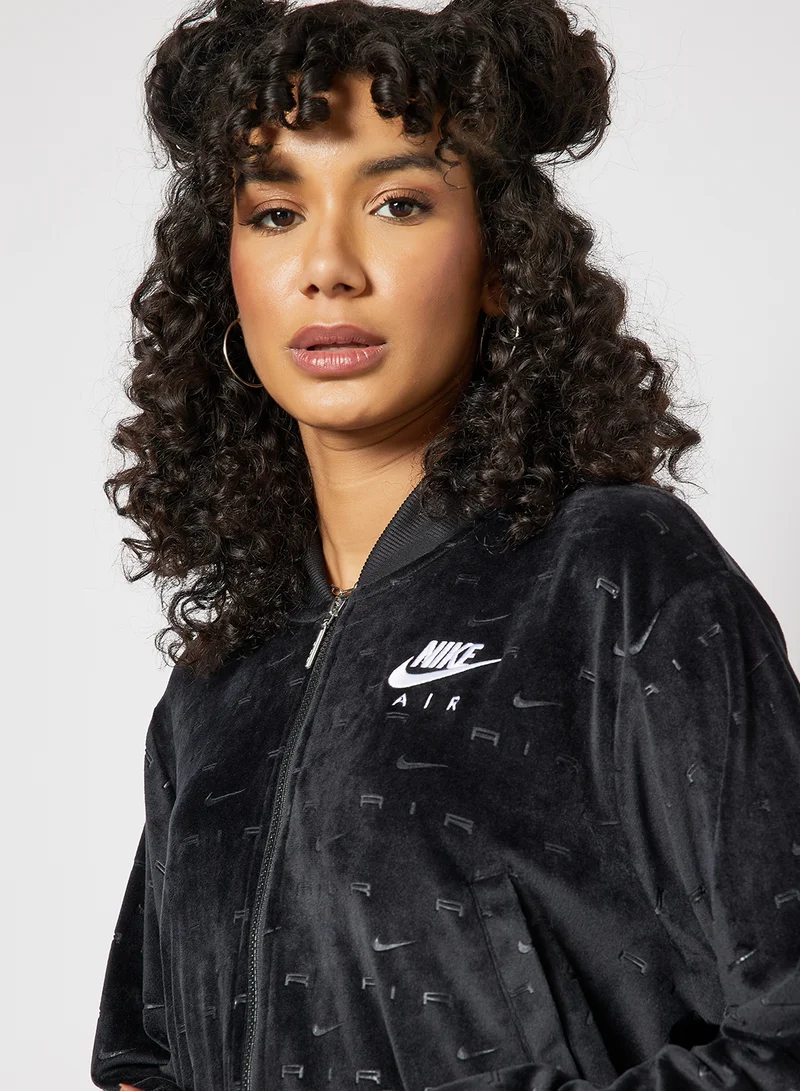 نايكي Air Velour Jacket Black