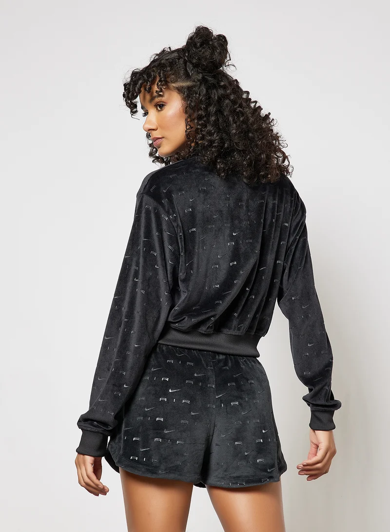 نايكي Air Velour Jacket Black