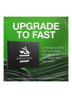 Seagate Barracuda Q1 SSD 240GB Internal Solid State Drive – 6.35 cm (2.5 Inch) SATA 6Gb/s for PC Laptop Upgrade 3D QLC NAND (ZA240CV1A001) 240.0 GB  - Image 2