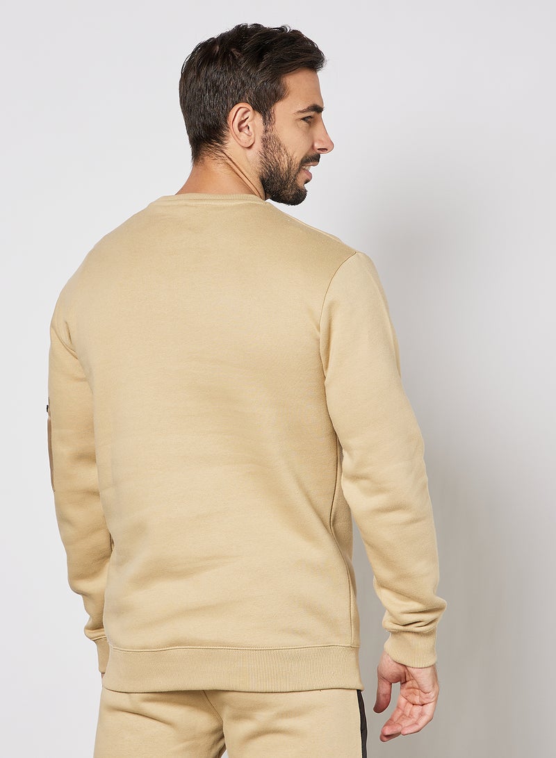 Copertina Sweatshirt Beige