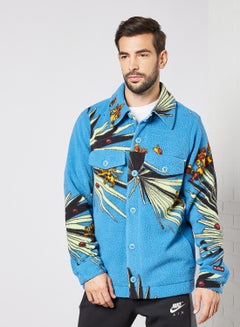 LeBron Down Sherpa Jacket Blue
