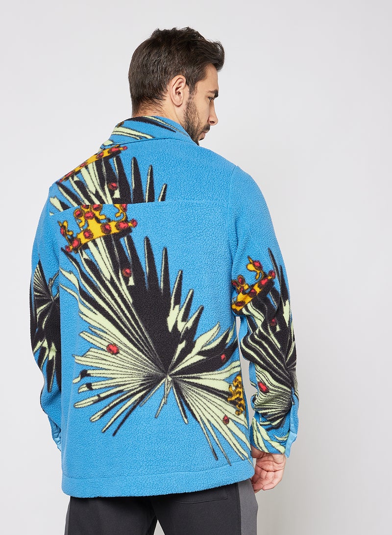 Nike - LeBron Down Sherpa Jacket Blue - Image 1