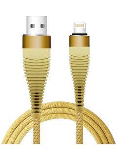 Datazone Lightning Data Sync And Charging Cable Gold  - Image 3