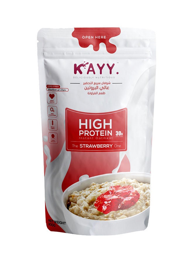 كاي شوفان غني بالبروتين بالفراولة سريع التحضير 300جرام