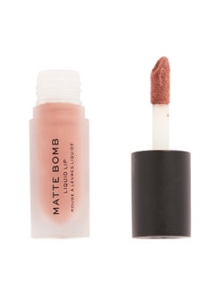 REVOLUTION Matte Bomb Lipstick Delicate Brown  - Image 1