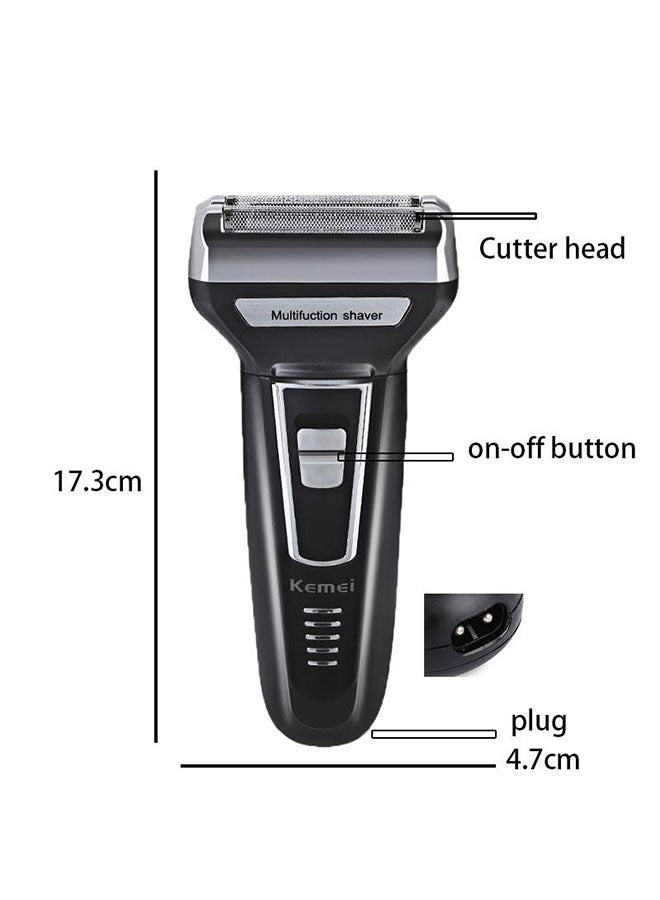 Kemei 3 in 1 Rechargeable Multifunction Electric Clippers Black 17.3 * 4.7cm - Image 2