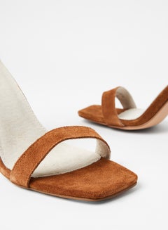 Mohito Suede High-Heel Sandals Brown  - Image 4