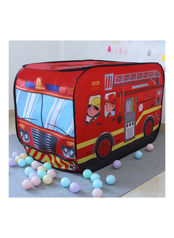Arabest Fire Truck Shape Children's Tent Bed Car Play House 112cm 112cm  - Image 3