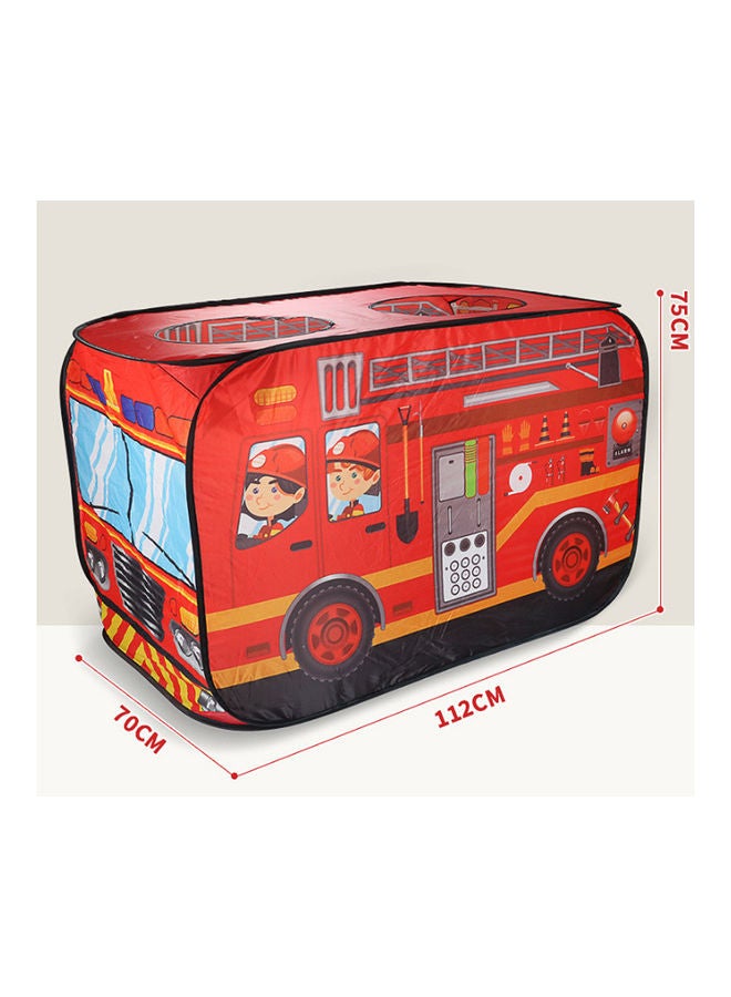 Arabest Fire Truck Shape Children's Tent Bed Car Play House 112cm 112cm  - Image 4