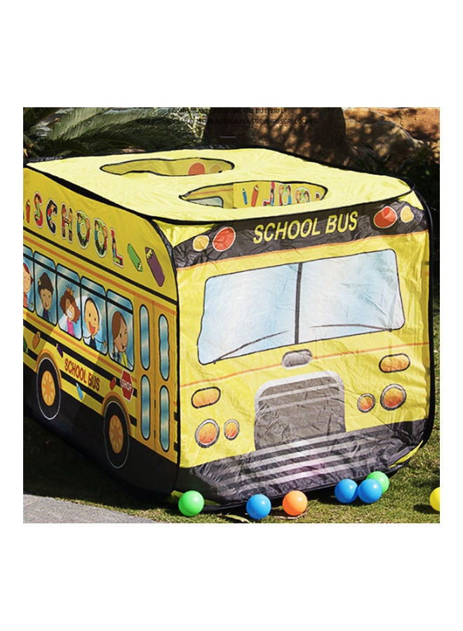 Arabest School Bus Exterior Tent Children's Indoor Playhouse 112cm  - Image 1