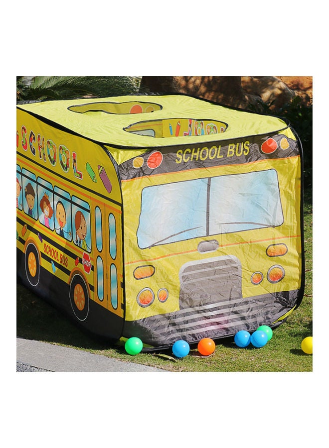 Arabest School Bus Exterior Tent Children's Indoor Playhouse 112cm  - Image 2
