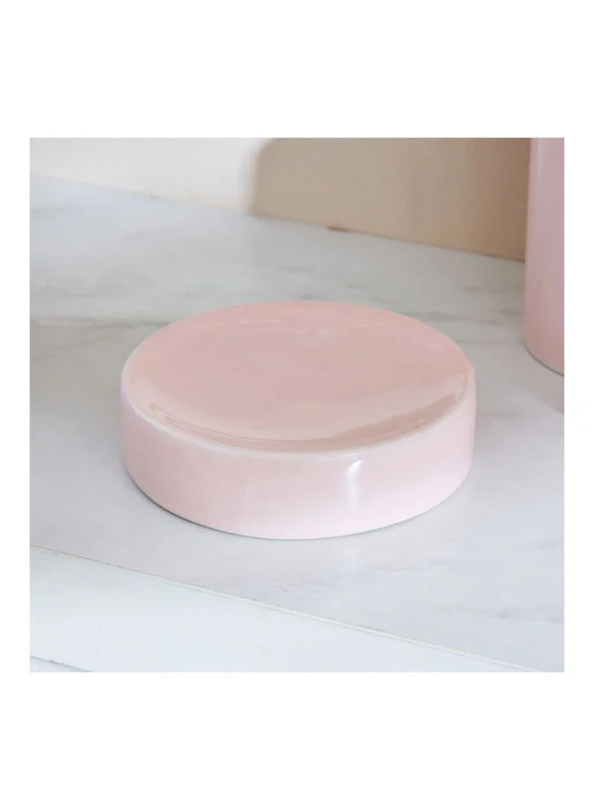 Home Box 3-Piece Ella Bathroom Accessory Set Pink 18.3 x 7.3cm