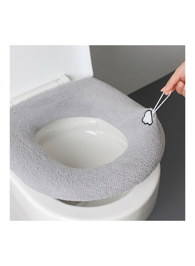 Toilet Seat Cover Cushion Pink 30.00x1.00x30.00cm - Image 2