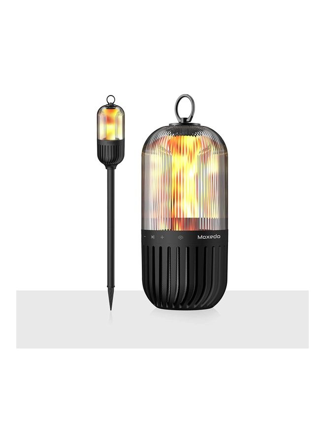 Moxedo LED Flame Torch With Wireless Speaker Black - Image 1