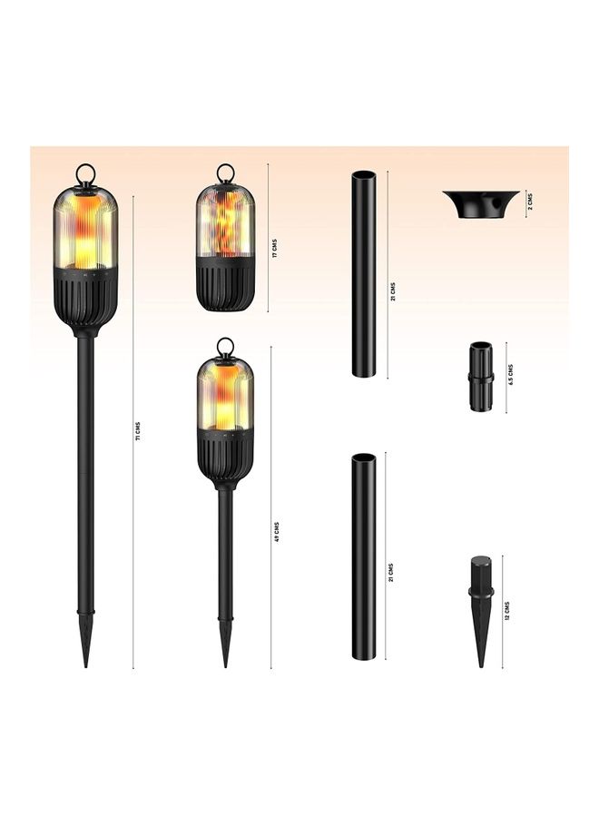 Moxedo LED Flame Torch With Wireless Speaker Black - Image 5